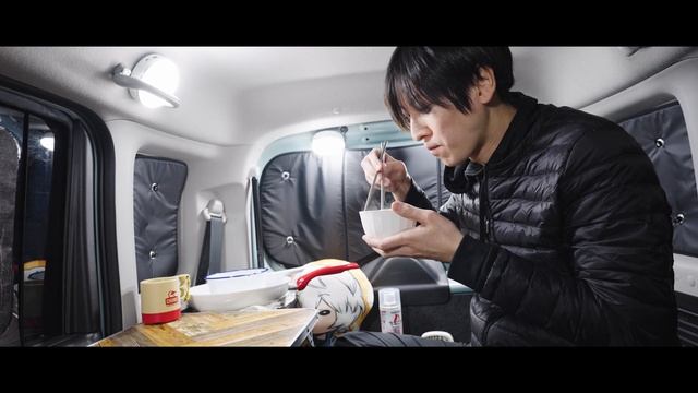 [JAPAN]Spend the night in a vehicle in the snow SUZUKI Spacia смотреть онлайн