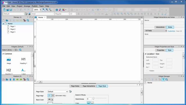 1a. Axure UI Overview смотреть онлайн