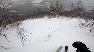 Скитур в Архызе. Лавина. Февраль 2023