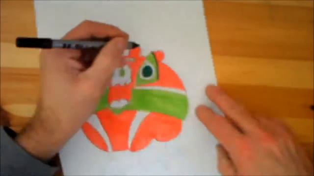 Drawing Angry Birds GO! - Angry Birds El Porkador смотреть онлайн