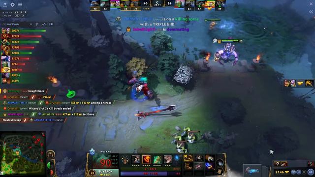 Ammar HUSKAR vs EVERYONE - 23K Open All CHATS DOTA 2 смотреть онлайн