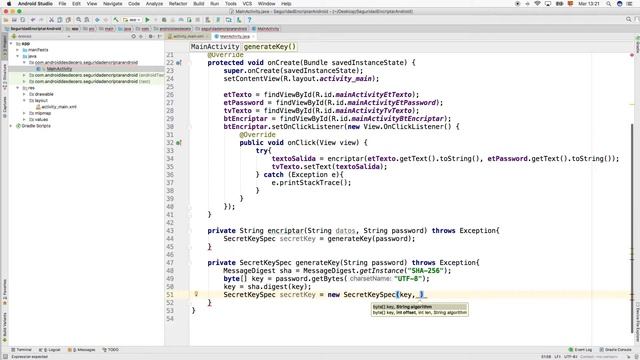 Encriptar Desencriptar datos en Android Studio смотреть онлайн