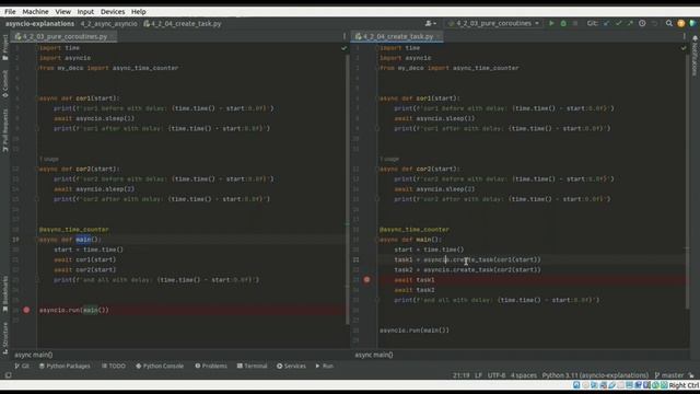Асинхронность в Python - часть 6 (threading, multiprocessing, asyncio) смотреть онлайн
