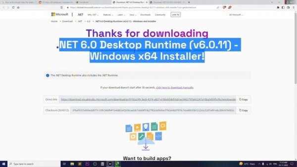 to run this application you must install  net desktop runtime 6 0 1 HandBrake Error
