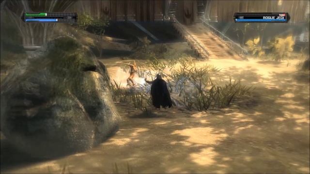 Star Wars The Force Unleashed Darth Vader vs Rogue Jedi смотреть онлайн