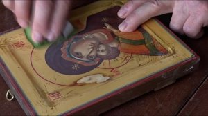 Восстановление повреждённой иконы