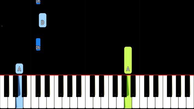 Super Bear Adventure Theme - EASY Piano Tutorial смотреть онлайн