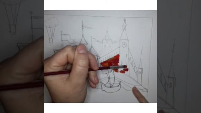 Рисуем крепость (часть 2) смотреть онлайн