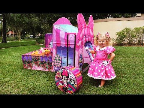 ✿ МИННИ МАУС и КОНФЕТЫ Minnie Mouse Mickey Toys Minnie's Bow Toons Candy Sweets Клуб Микки Маусa