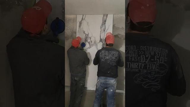 Укладка плитки. Укладка плитки при помощи присосок. смотреть онлайн