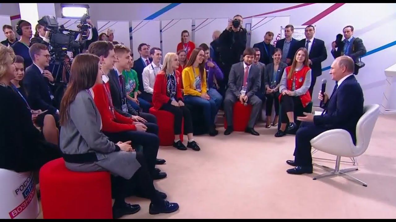 Награждение победителей в рамках форума «Россия – страна возможностей» смотреть онлайн