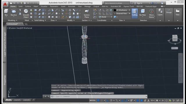 AutoCad 2D/3D Tutorials in Urdu/Hindi - part 62 railing смотреть онлайн