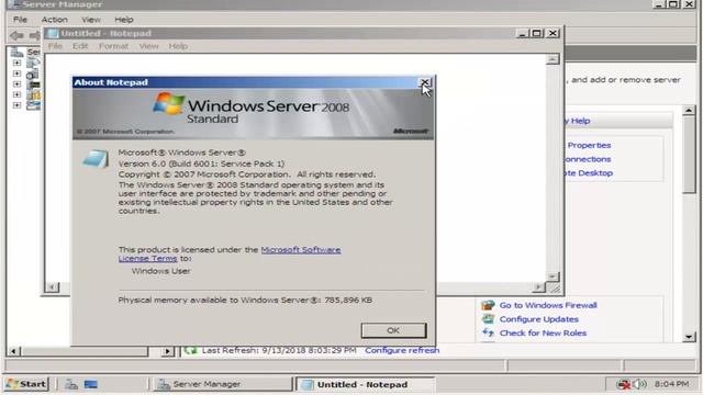 Windows Server 2008 in Oracle VM VirtualBox! смотреть онлайн