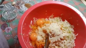 Капустная запеканка с манкой