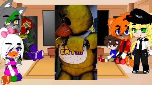 Реакция фнаф 9 на фнаф 1