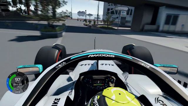W13 in real Monaco (without barriers) - Assetto Corsa смотреть онлайн