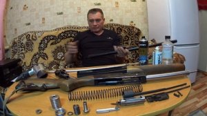 МР-155, Бекас 12М-Авто. Неперезаряд ружей-полуавтоматов в минусовую погоду. Лучшая зимняя смазка.