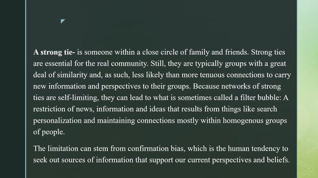 THEORIES OF NETWORK