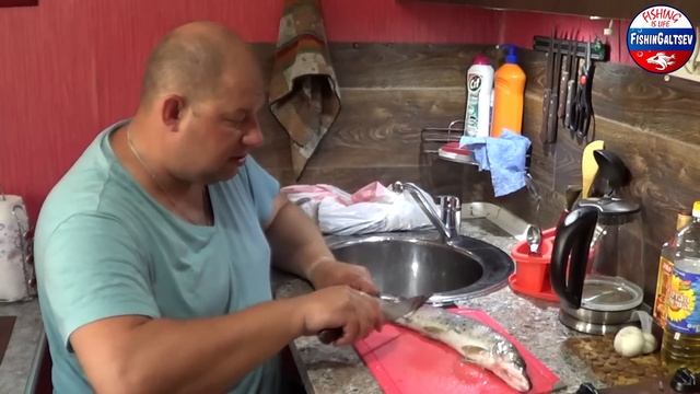 Как почистить щуку от чешуи 2015 FishinGaltsev смотреть онлайн
