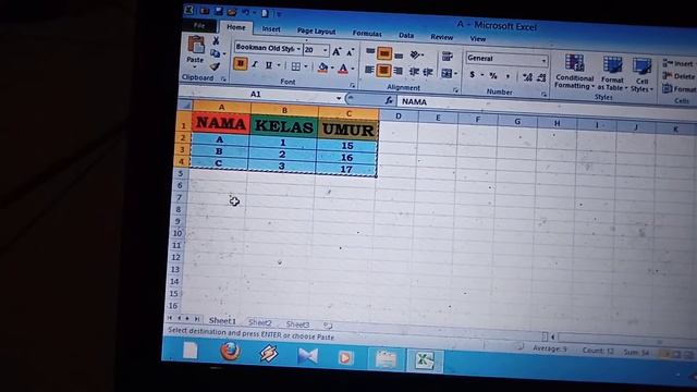 Tutorial cara merubah kolom Excel horizontal menjadi kolom vertikal смотреть онлайн