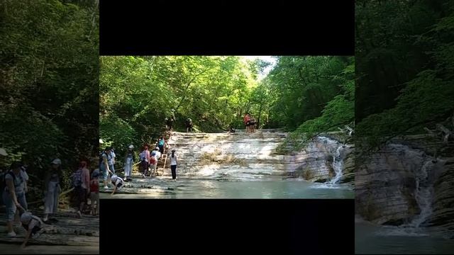 6 июля 2020 г. Поход на водопады Куаго. Краснодарский край, Геленджикский район смотреть онлайн