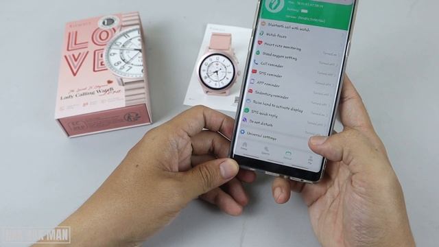 Kieslect Lora Lady Calling Watch Unboxing and Setup смотреть онлайн