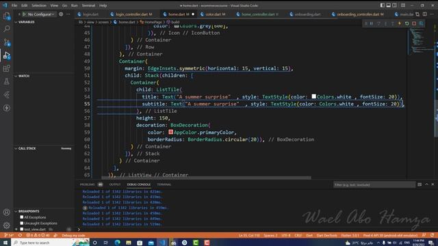 57 - homepage ui part 2 ( Flutter & PHP & MYSQL Ecommerce Arabic) смотреть онлайн