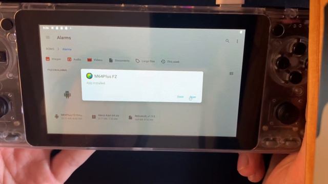 Instalando Aplicaciones via APK para Android 11 en ODROID-GO Super смотреть онлайн