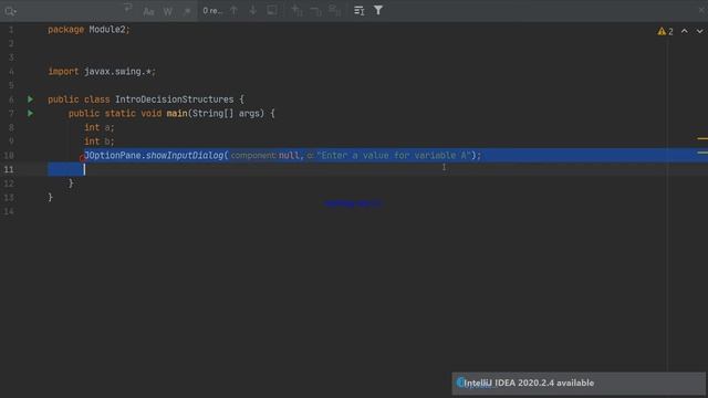 Java If statement A guide for module 2 смотреть онлайн