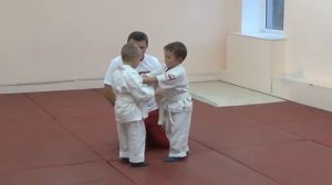 1.11.15 Открытый урок по дзюдо. Учимся падать - 2. Малыши 3 - 4 года. Centre Judo Kids. Feodosiya