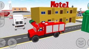 Draw Bricks: Unimog responds to motel fire