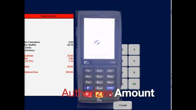 TableTurn  Aloha and PAX S300 Demo