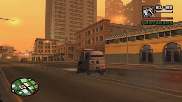 Этот баг с уборочной машиной знают не все.. GTA San Andreas смотреть онлайн