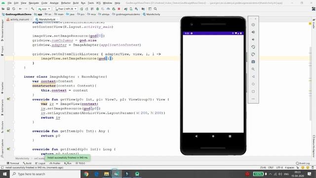 How to develop android app like gallery app using gridview with Music Player - Android Kotlin смотреть онлайн