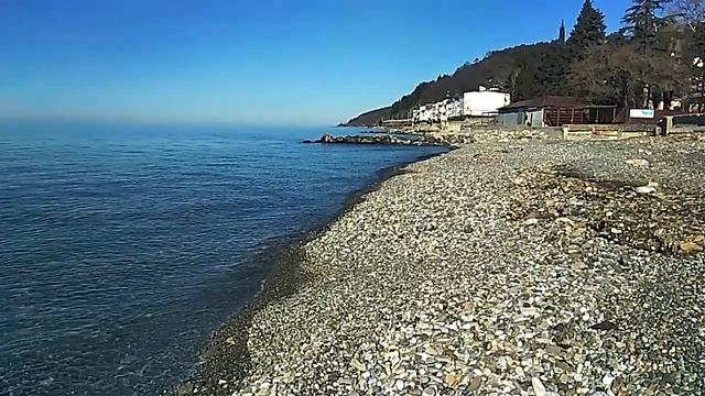 Мысли на пляже в Лоо о будущих перспективах этой части Сочи. смотреть онлайн