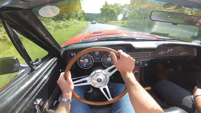 1968 Shelby GT350 Mustang Convertible Recreation Auto - POV Test Drive & Walk-around | Scotland смотреть онлайн