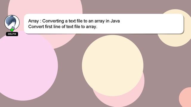 Array : Converting a text file to an array in Java смотреть онлайн