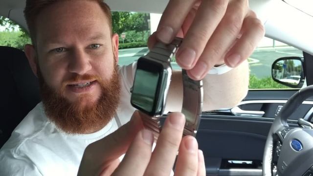 Apple Watch 42mm Stainless Steel With Link Bracelet Unboxing