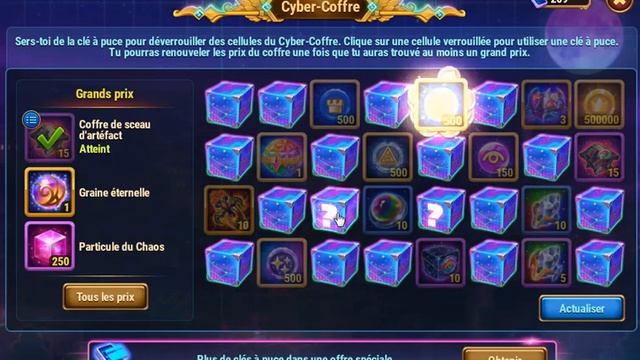 hero Wars - cyber conf 2021 - opening 406 cyber chests смотреть онлайн