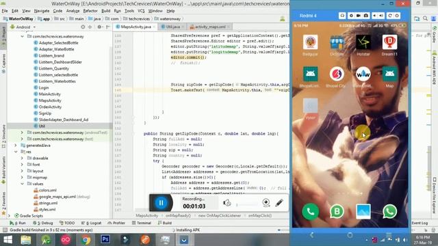 Get Zip Code From Latitude and Longitude Android Google Map смотреть онлайн
