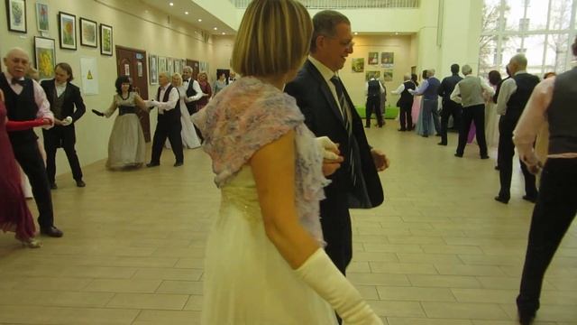 Ритмический вальс. Бал "Балетные сезоны" в КЦ "Зодчие" 12 ноября 2023 г. смотреть онлайн