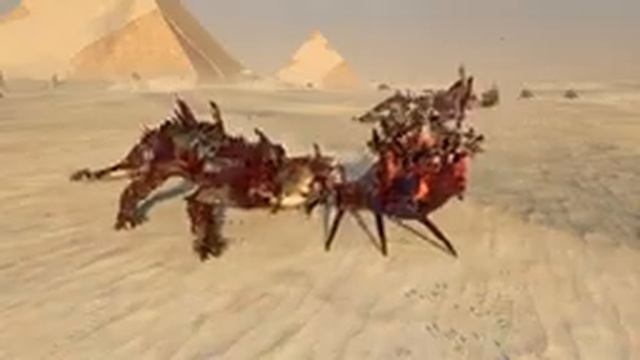 Лавовый паук арахнорока vs Дикий жуткий завр: Total War Warhammer 2. тесты юнитов v1.9.0. смотреть онлайн