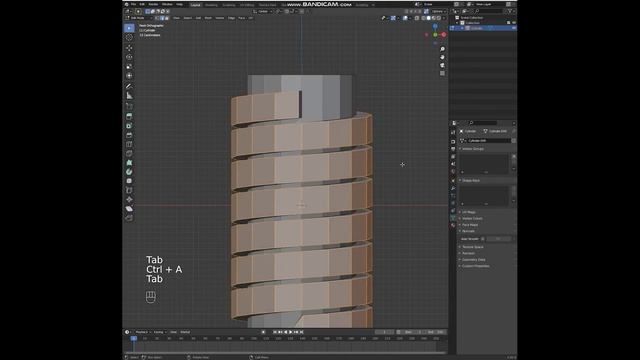 Быстрое создание резьбы в Blender | screw modeling смотреть онлайн