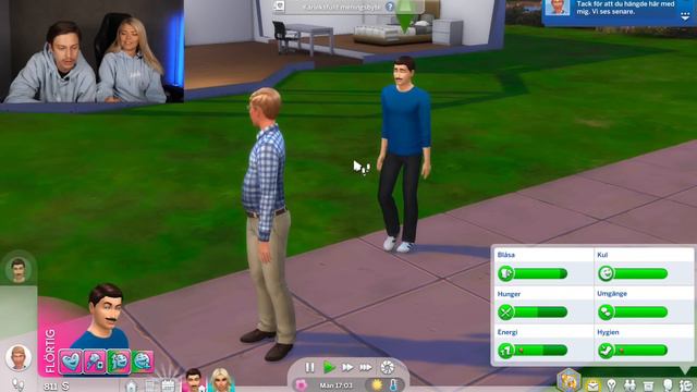 JAG ÄR OTROGEN I SIMS! | Spelar Sims med min flickvän смотреть онлайн