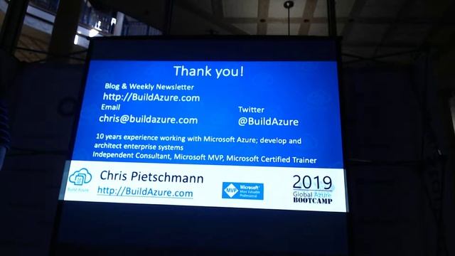 Orlando Global Azure Bootcamp Part1 смотреть онлайн