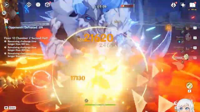 [144] Free Pilot Spiral Abyss 3.2 Phase 1 (Full Star AR 60 Asia) смотреть онлайн
