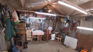 Обзор гаража. Инструменты для ремонта автомобиля.