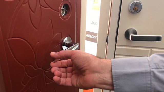 Допустимый люфт ручек Abloy смотреть онлайн