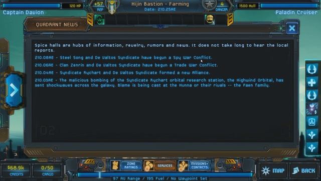 DFuxa Plays Star Traders: Frontiers - Impossible Merchant Ep 1 - The Usual Start смотреть онлайн