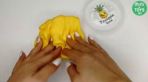 Баттер слайм Pineapple slime ароматизированный 125 мл